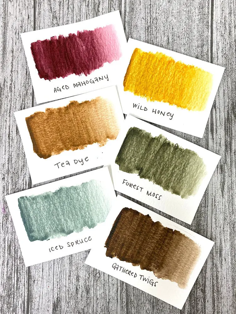 Distress crayons - set 10 - Afbeelding 2