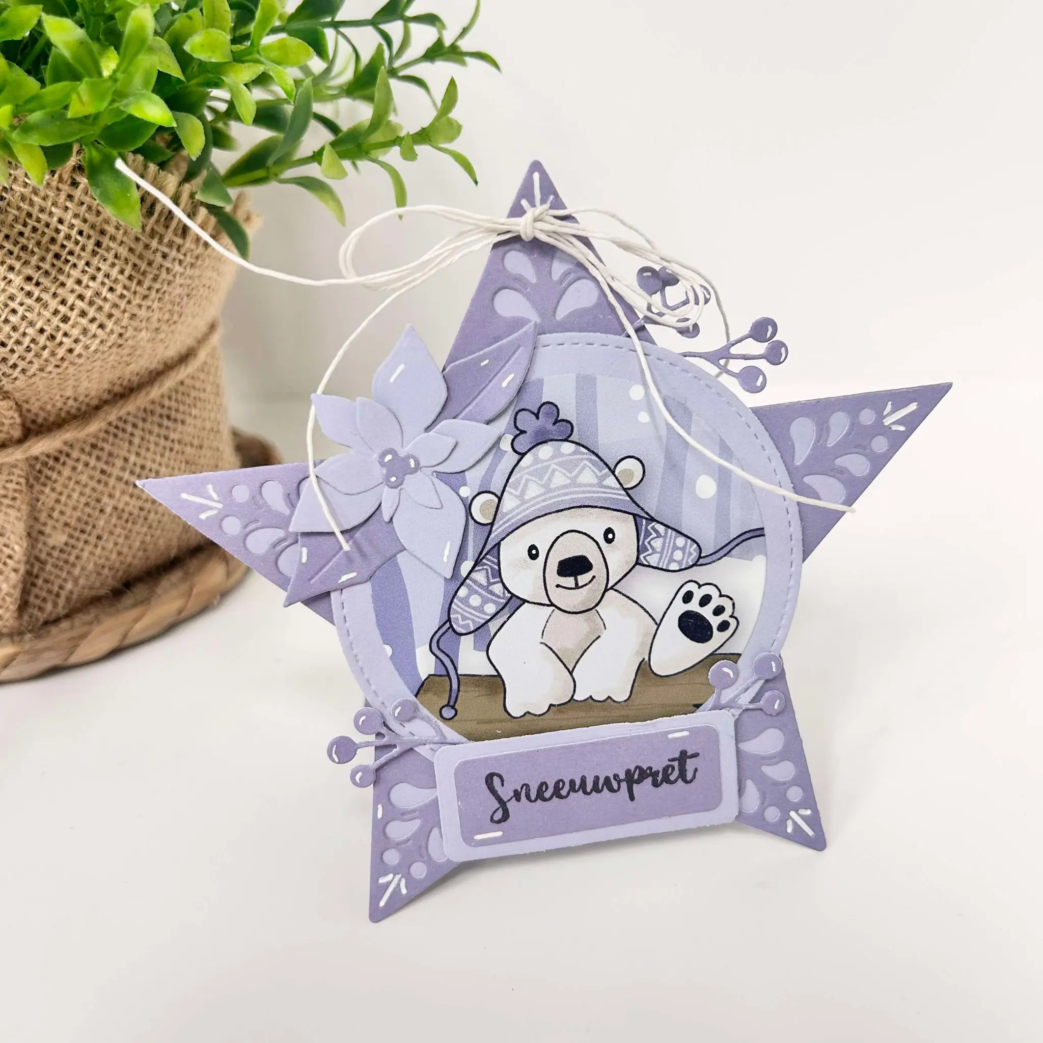 Stempel sprankelende feestdagen - Afbeelding 3