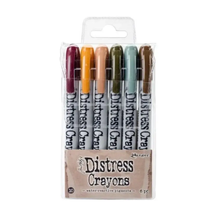 Distress crayons - set 10