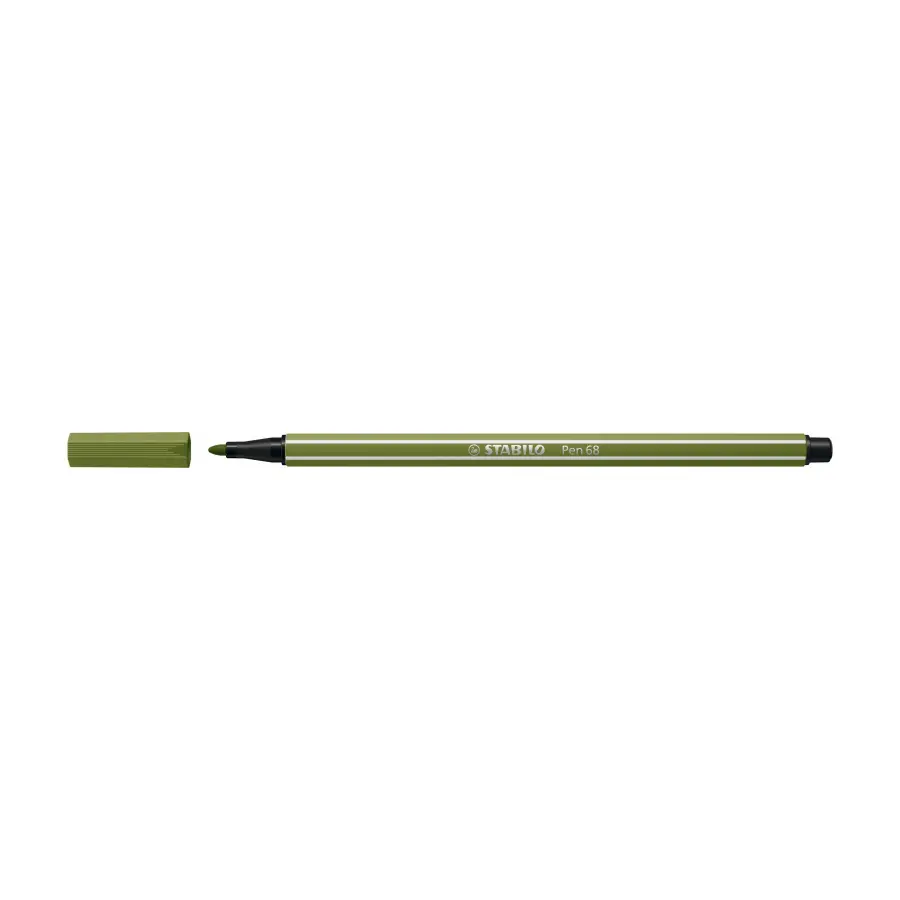 Premium viltstift pen 68 mosgroen - Afbeelding 2