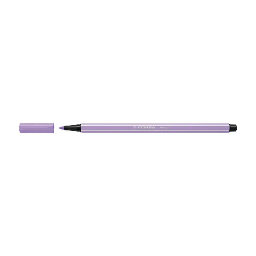 Premium viltstift pen 68 licht lila - Afbeelding 2