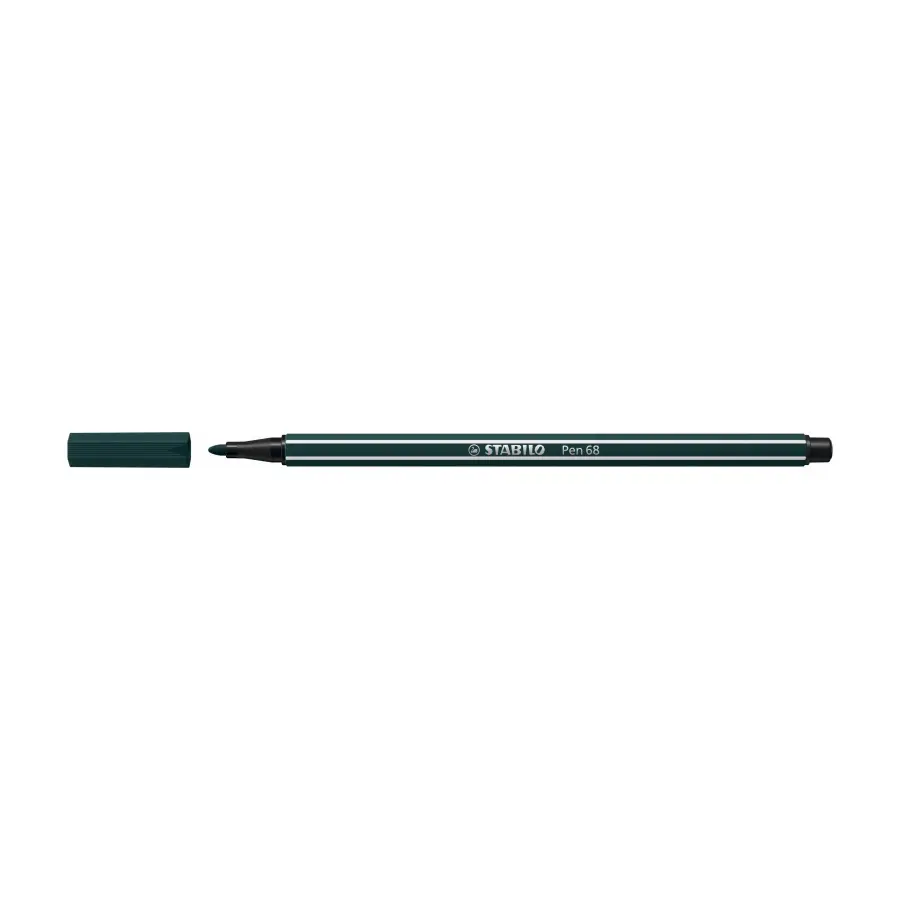 Premium viltstift pen 68 aardegroen - Afbeelding 2