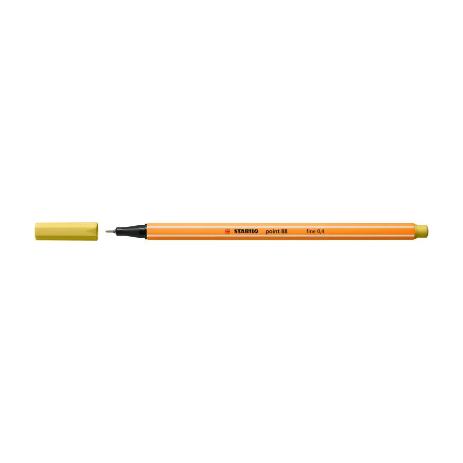Fineliner point 88 mosterd - Afbeelding 2