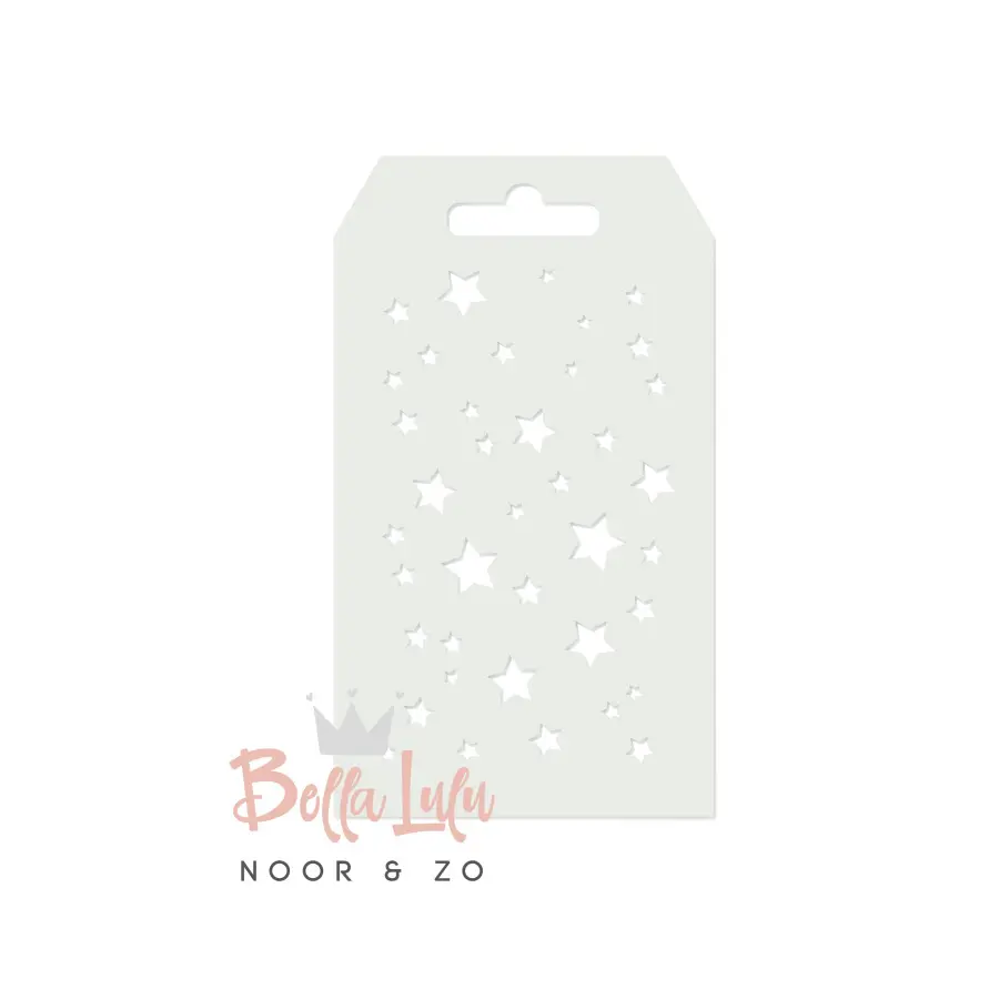 Mask stencil sterren