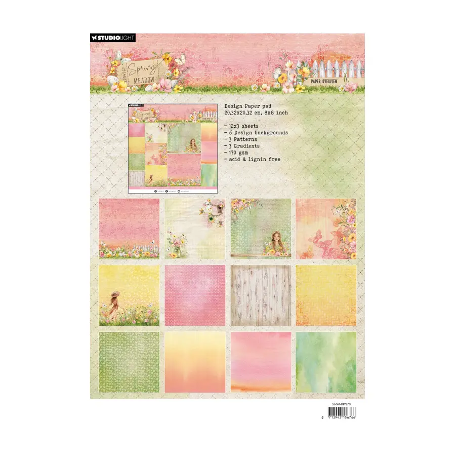 Paperpad spring meadow - Afbeelding 2