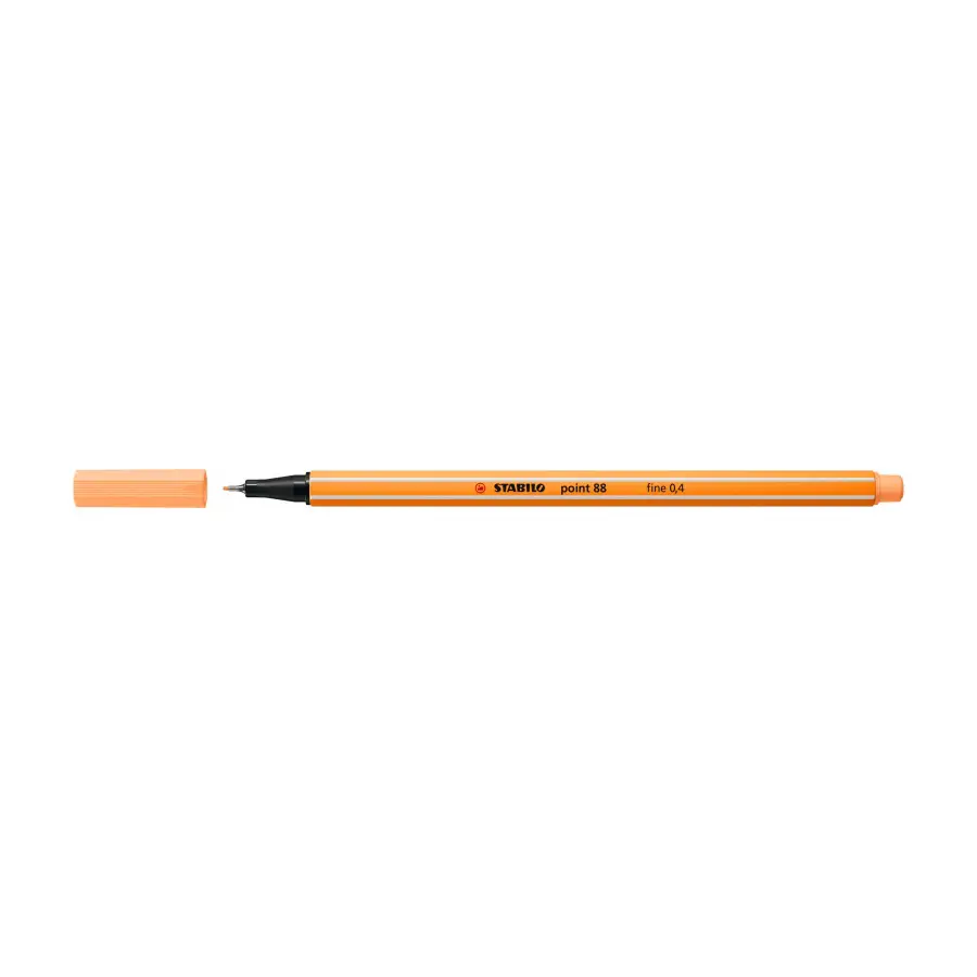 Fineliner point 88 pastel oranje - Afbeelding 2