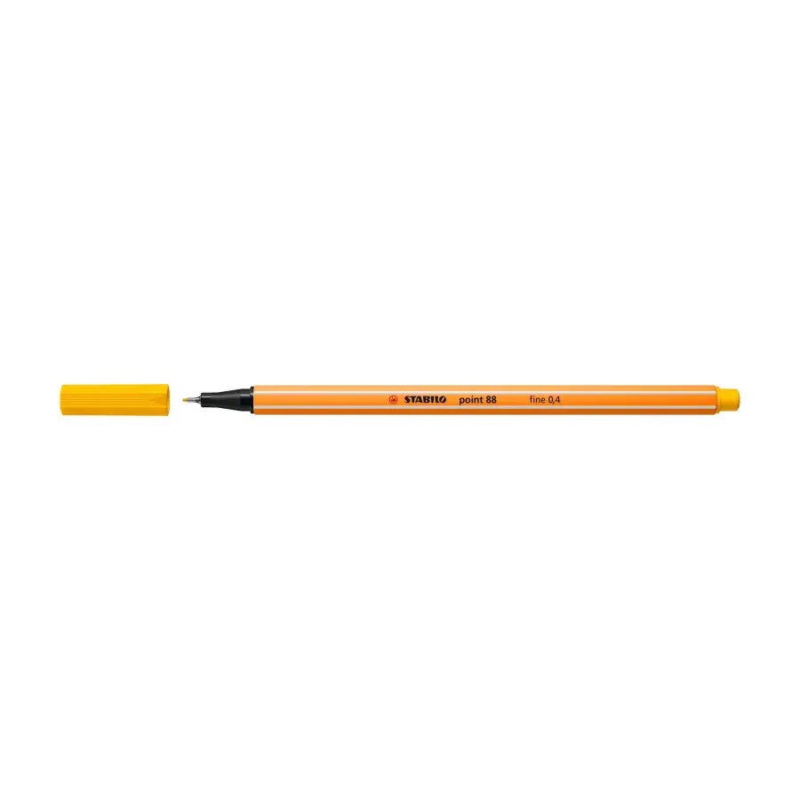 Fineliner point 88 geel - Afbeelding 2