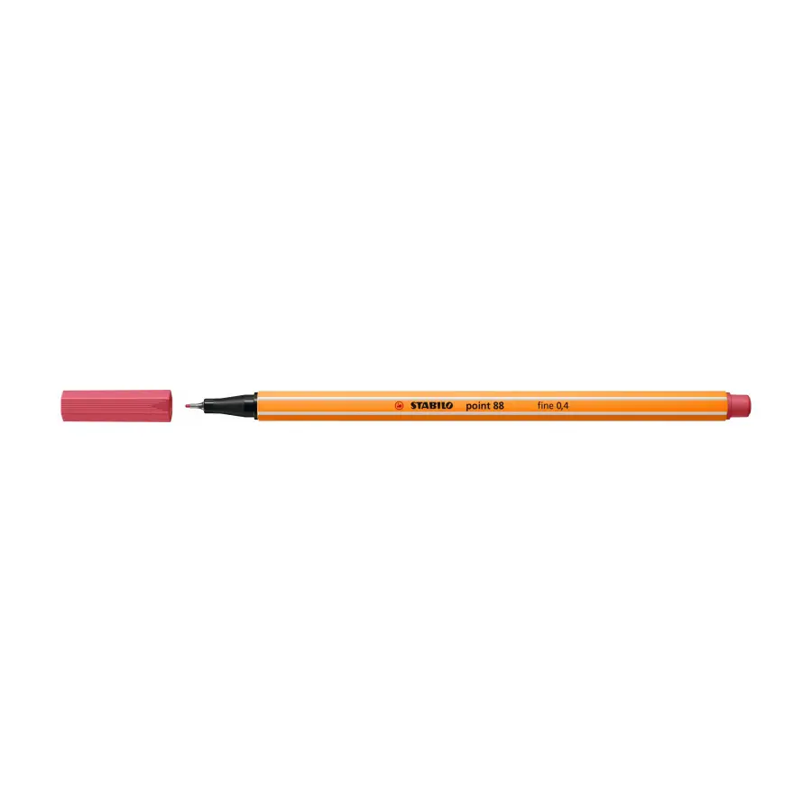 Fineliner point 88 aardbeienrood - Afbeelding 2