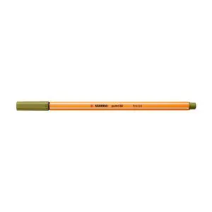 Fineliner point 88 moddergroen