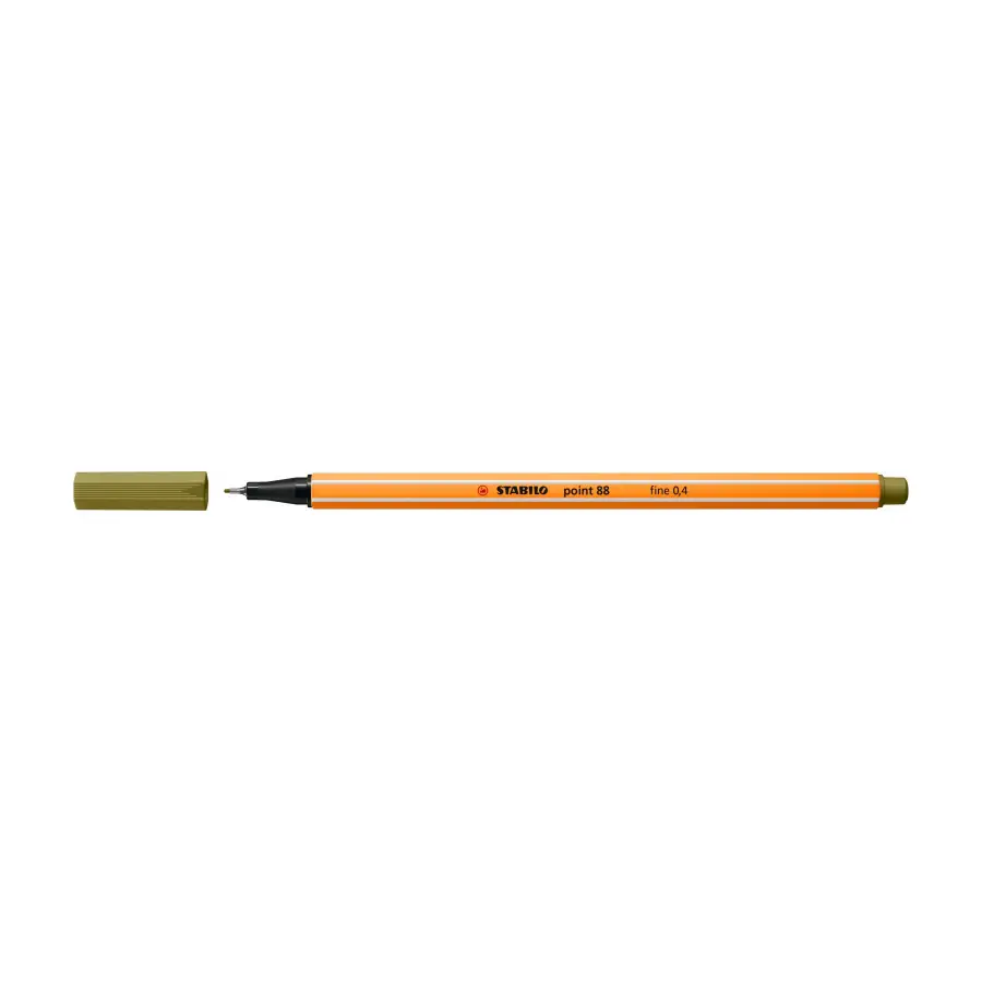 Fineliner point 88 moddergroen - Afbeelding 2