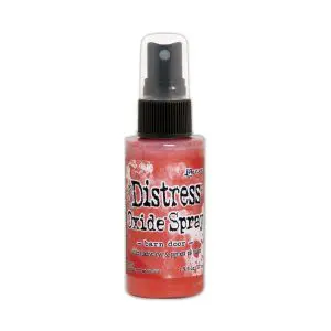 Distress Oxide Spray Barn Door