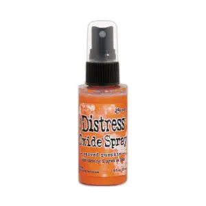 Distress Oxide Spray Carved Pumpkin