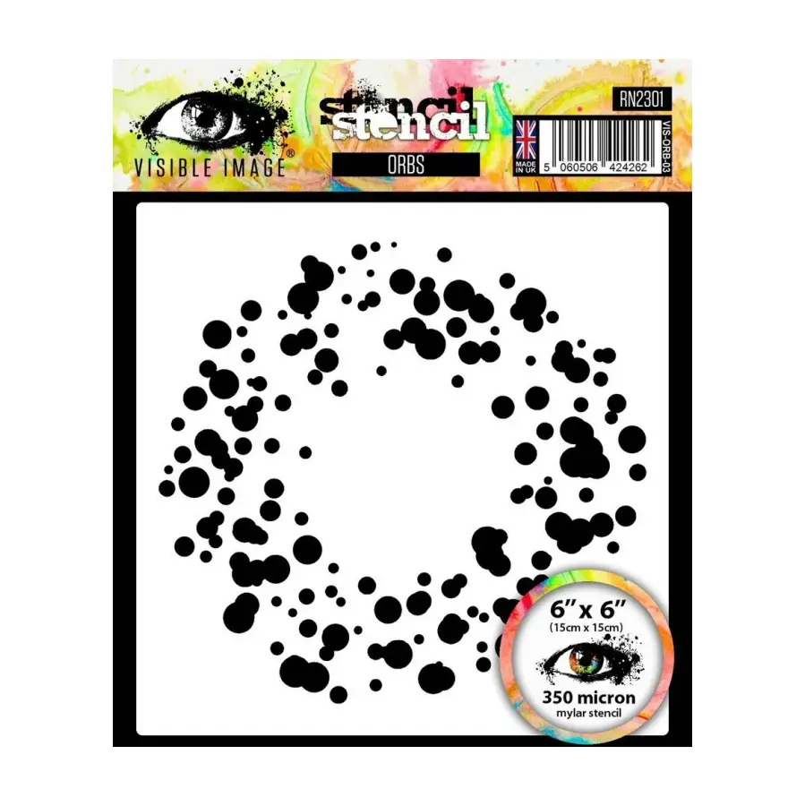 Mask stencil orbs