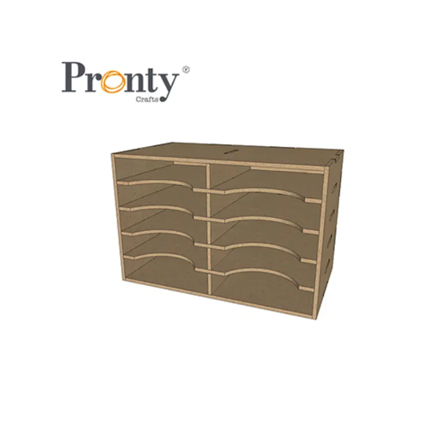 MDF basic box ink storage 10 vaks