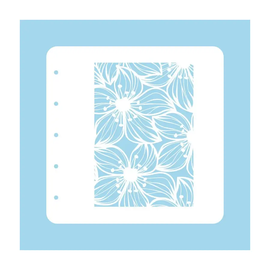Stencil flower 2