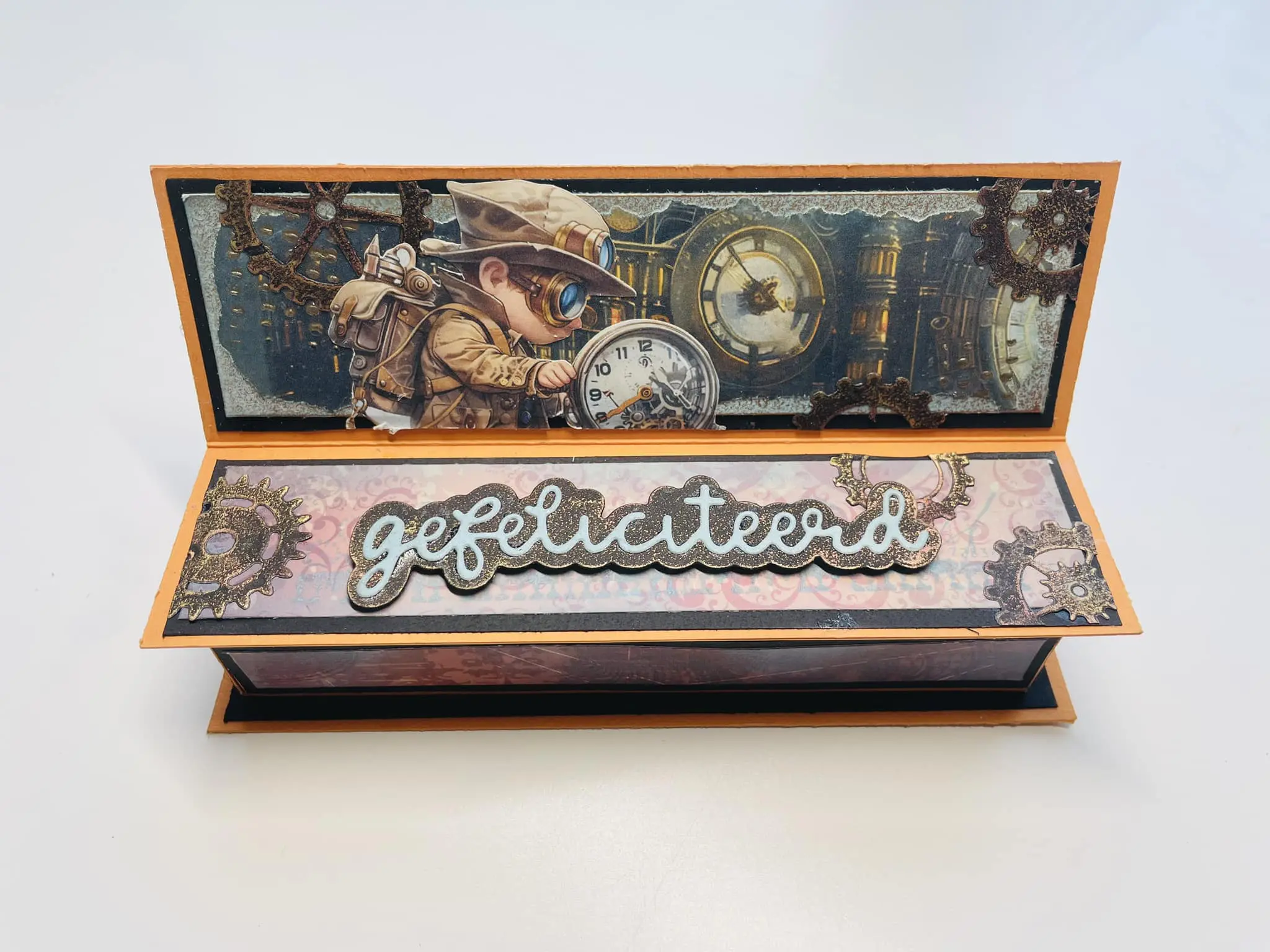 Leerzame les cadeaudoosje met flipdeksel - Afbeelding 2