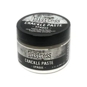Crackle paste opaque