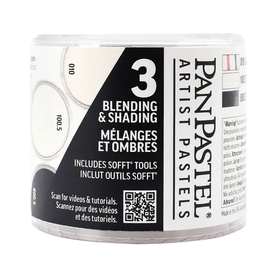 PanPastel set blending & shading