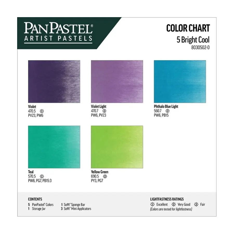 PanPastel set bright & cool - Afbeelding 2