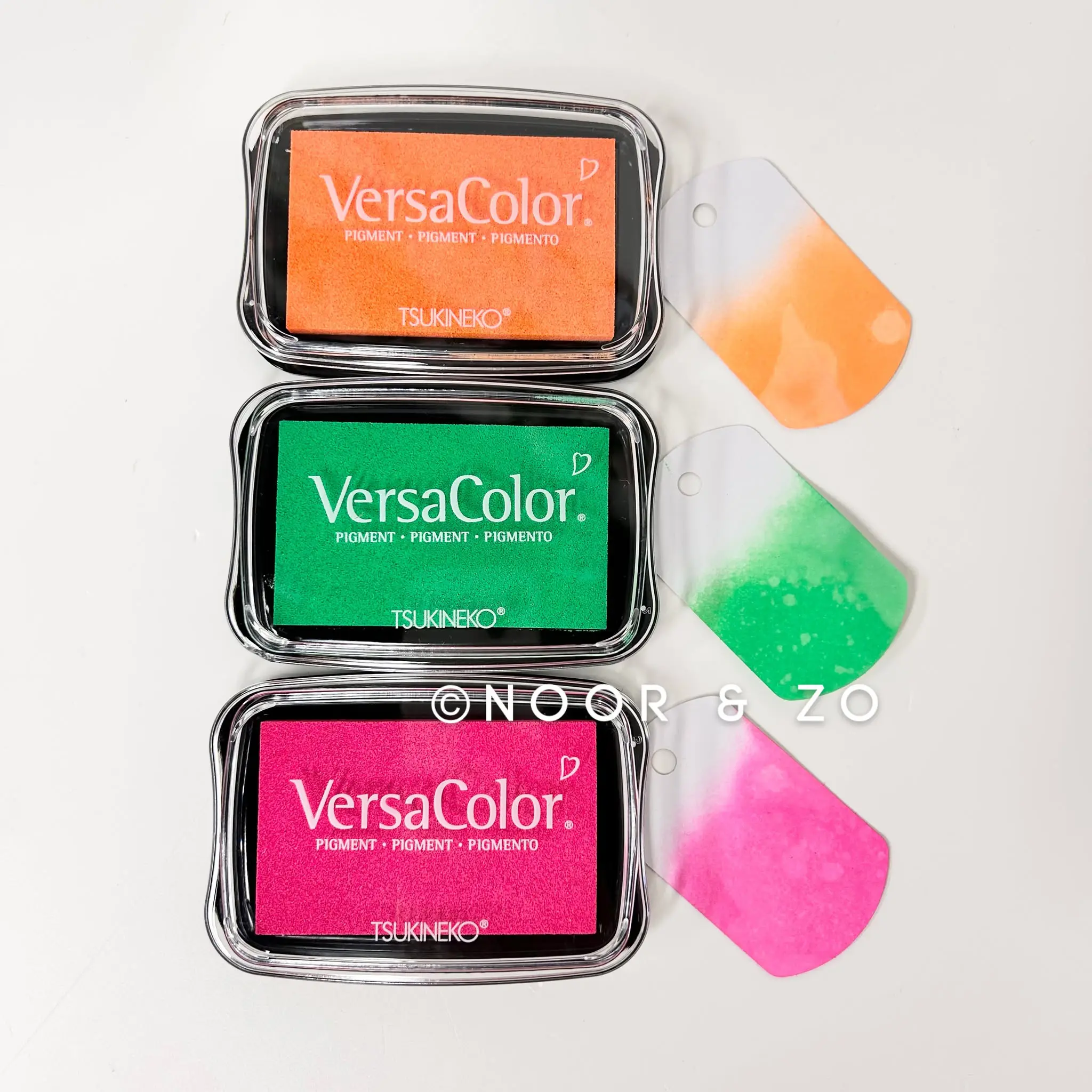 Inktkussen versaColor neon oranje - Afbeelding 2