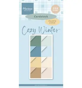 cardstock cozy winter