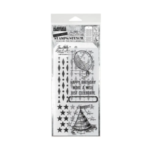 Layering mini stencil set 43