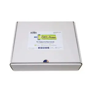Gel press drukplaat class pack 6 stuks