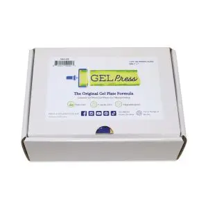 Gel press drukplaat class pack 6 stuks