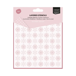 Stencils geruit patroon