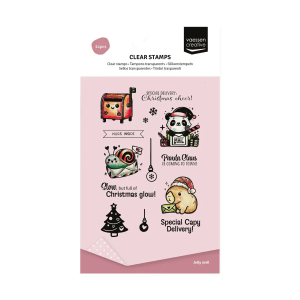 Stempel panda claus