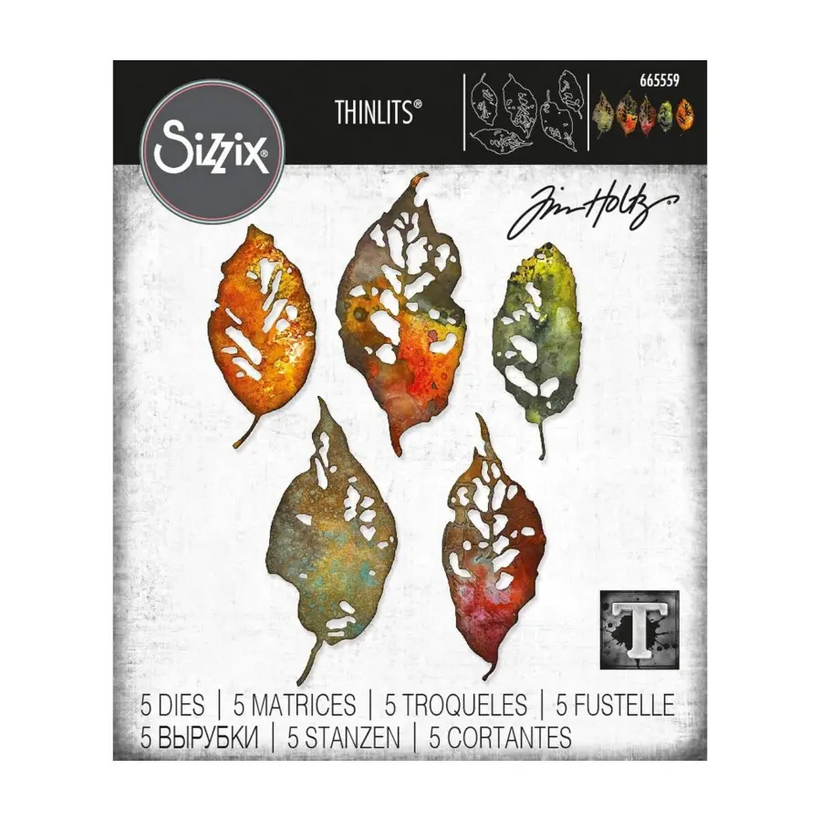 Stansmal leaf fragments