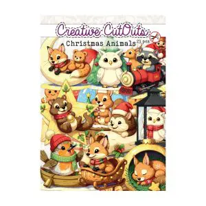 Stansplaatjes christmas animals