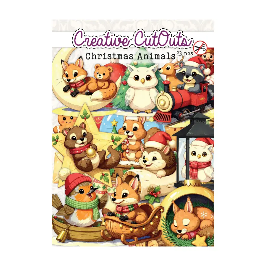 Stansplaatjes christmas animals