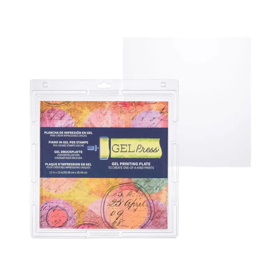 Gel press drukplaat 30,48x30,48cm