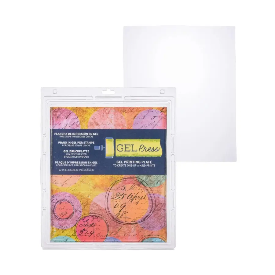 Gel press drukplaat 30,48x35,56cm