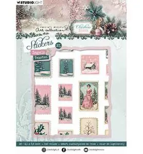 stickers christmas blush