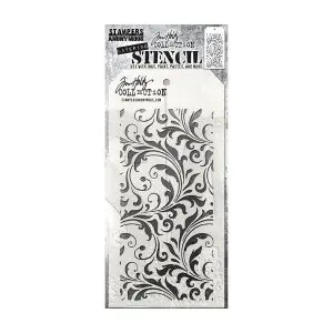 Stencil flourish