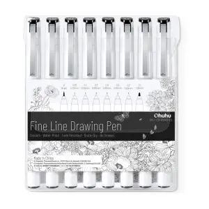 Fineliners set 8