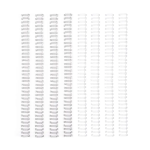 Bind Easy Metalen Bindruggen 13mm 3:1 Wit & Zilver 8st.