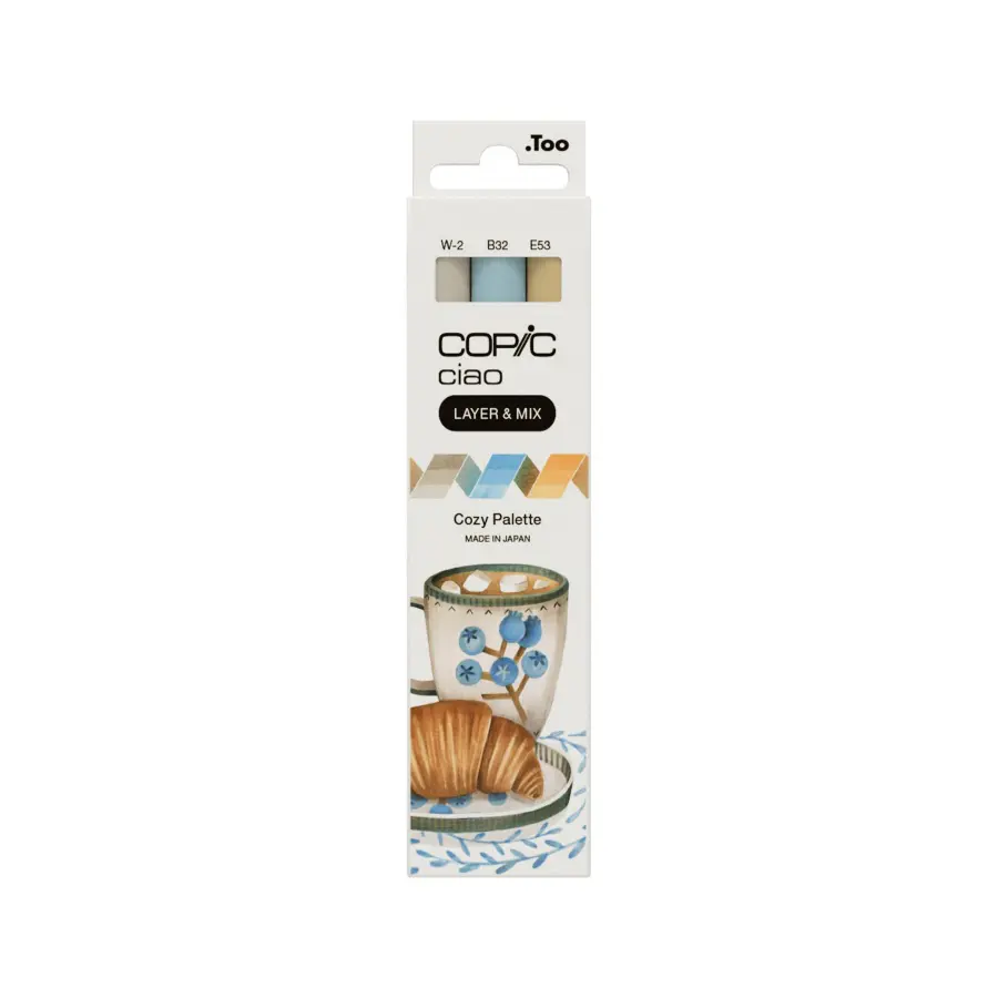 Ciao marker layer & mix cozy palette set