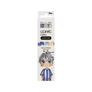 Ciao marker layer & mix serene palette set