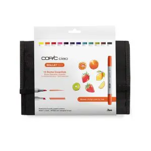 Copic marker wallet starter set – 12 markers