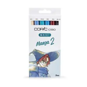 Ciao Marker 5+1 manga colours set 2