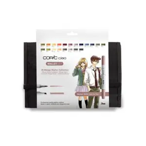 Manga starter collection colours set in wallet