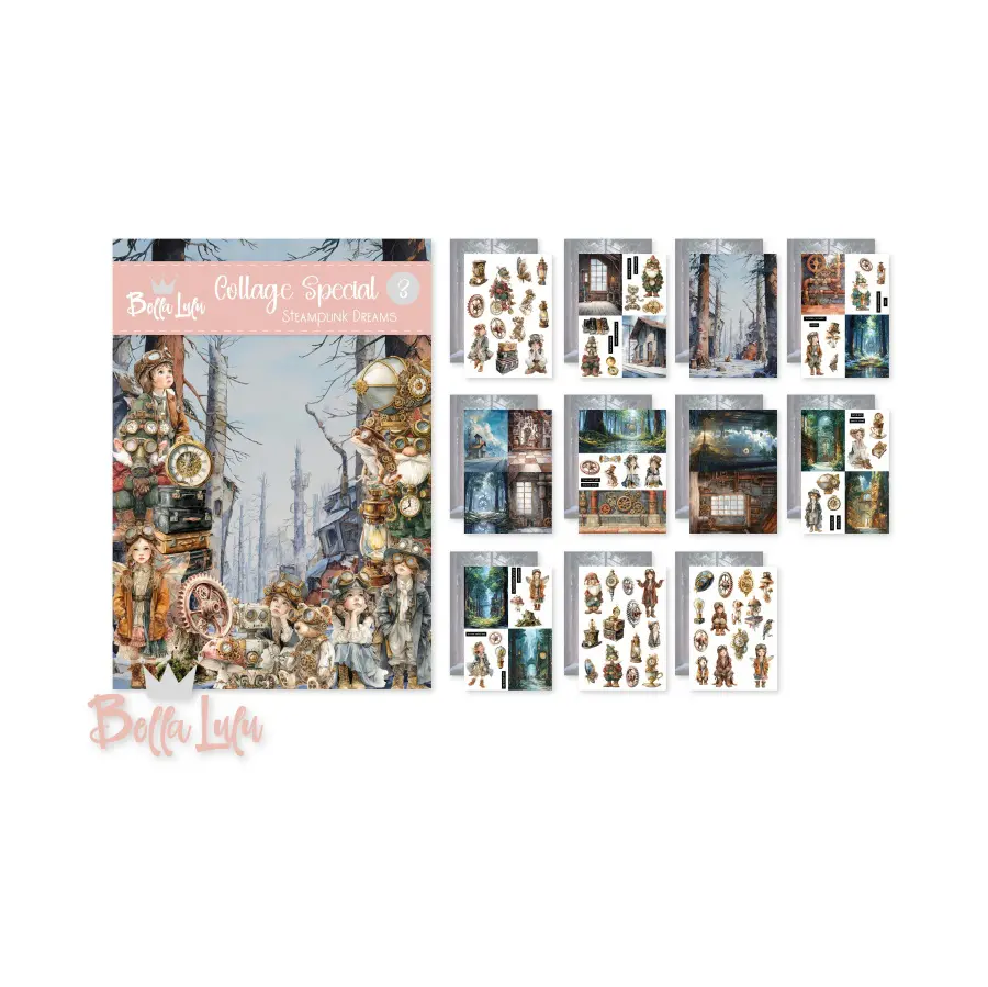 Collageboek steampunk dreams