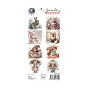 Fairybells 3d set pink winter