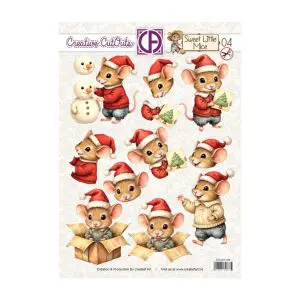 Collagevel sweet little mice christmas 4
