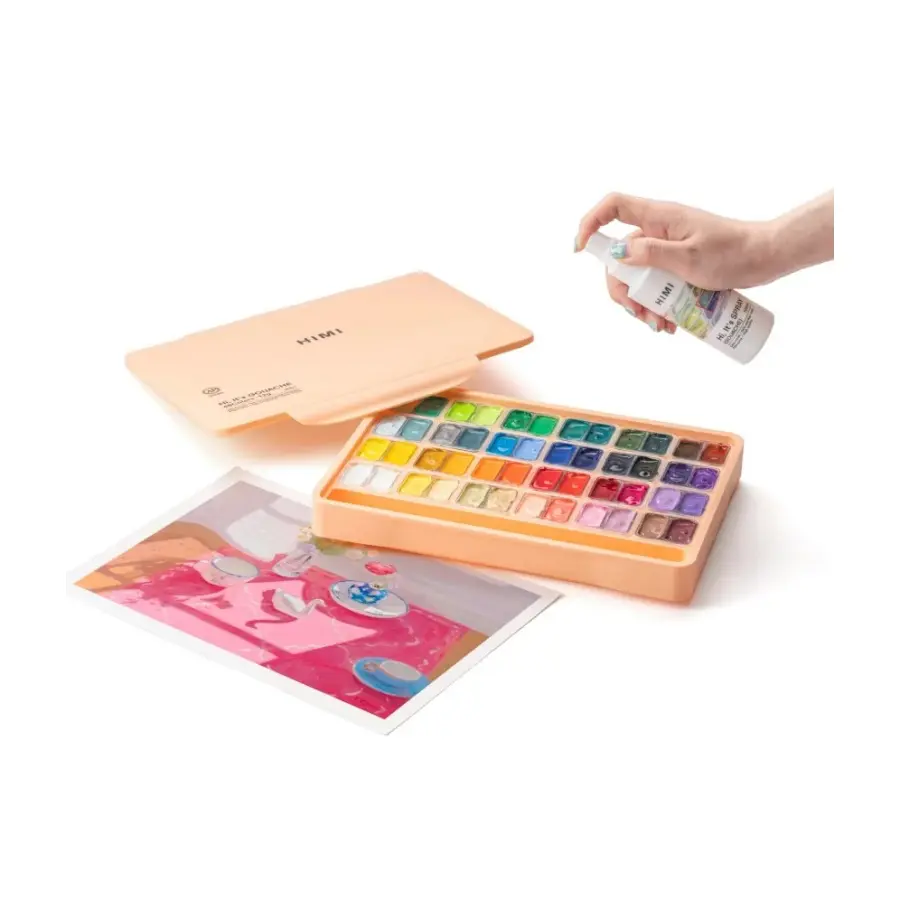 Gouache beschermingsspray - Afbeelding 4