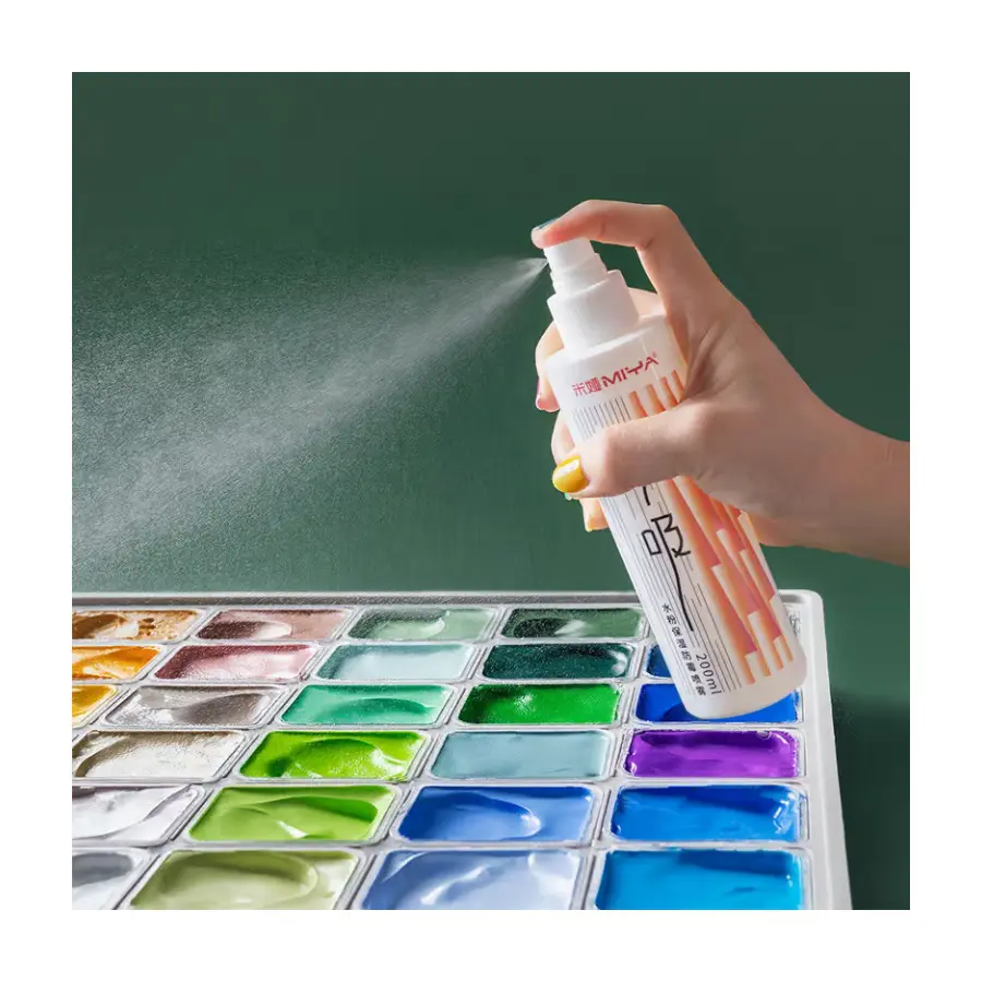 Gouache beschermingsspray - Afbeelding 2