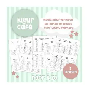 Ohuhu honolulu kleurenkaart download kleurverlopen